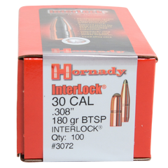 Hornady InterLock 32 Cal .321 170gr Flat Point - 100/Box — view 2
