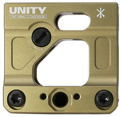 Unity Tactical FAST Micro 2.26" Optical Centerline Red Dot Mount - Flat Dark Earth Anodized Aluminum — view 2