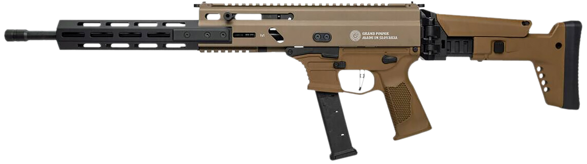 Grand Power Stribog SP9A3G Enhanced 9mm Luger 16" 30+1 Semi-Auto Rifle - Flat Dark Earth — view 2