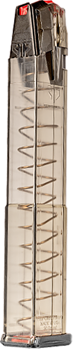 ETS Group Omega 9mm Luger 32rd Extended Pistol Magazine for Sig Sauer P320 - Clear Polymer — view 2
