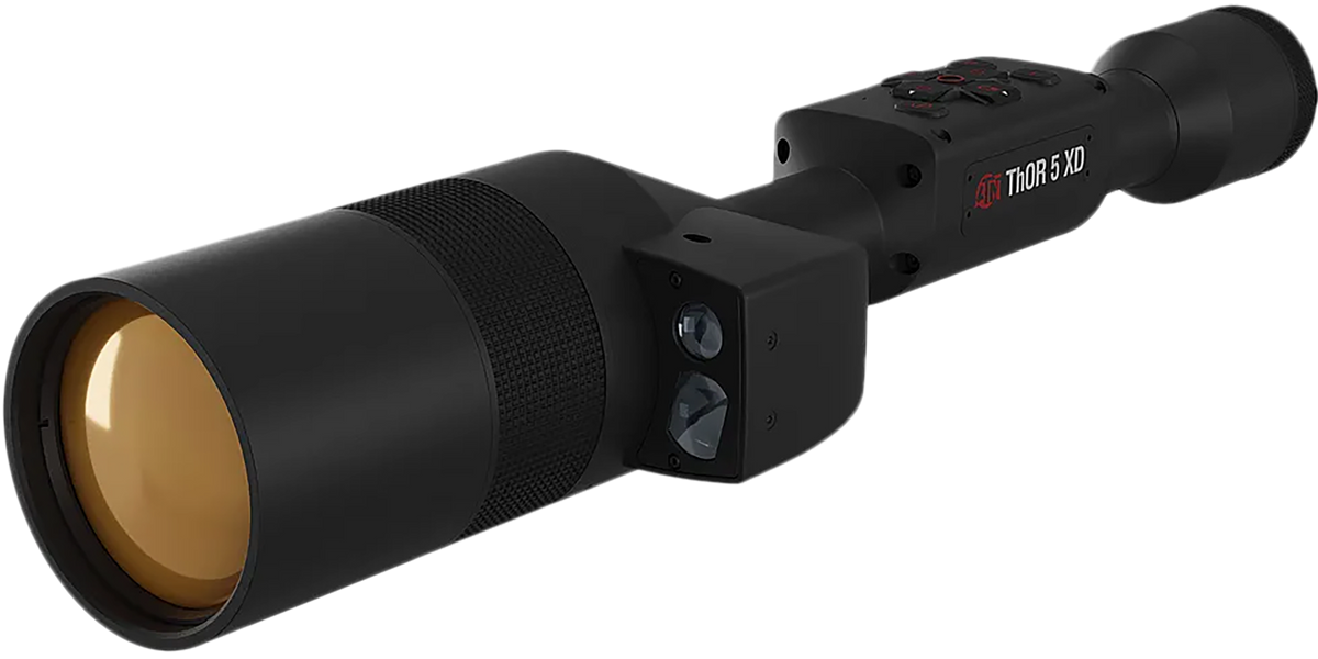 ATN Thor 5 XD LRF 4-40x Thermal Rifle Scope 1280x1024 12 Micron Smart Mil Dot Black Anodized — view 2