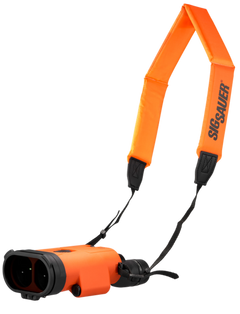 Sig Sauer Electro-Optics Zulu Floating Neck Strap Orange Neoprene 55" — view 2