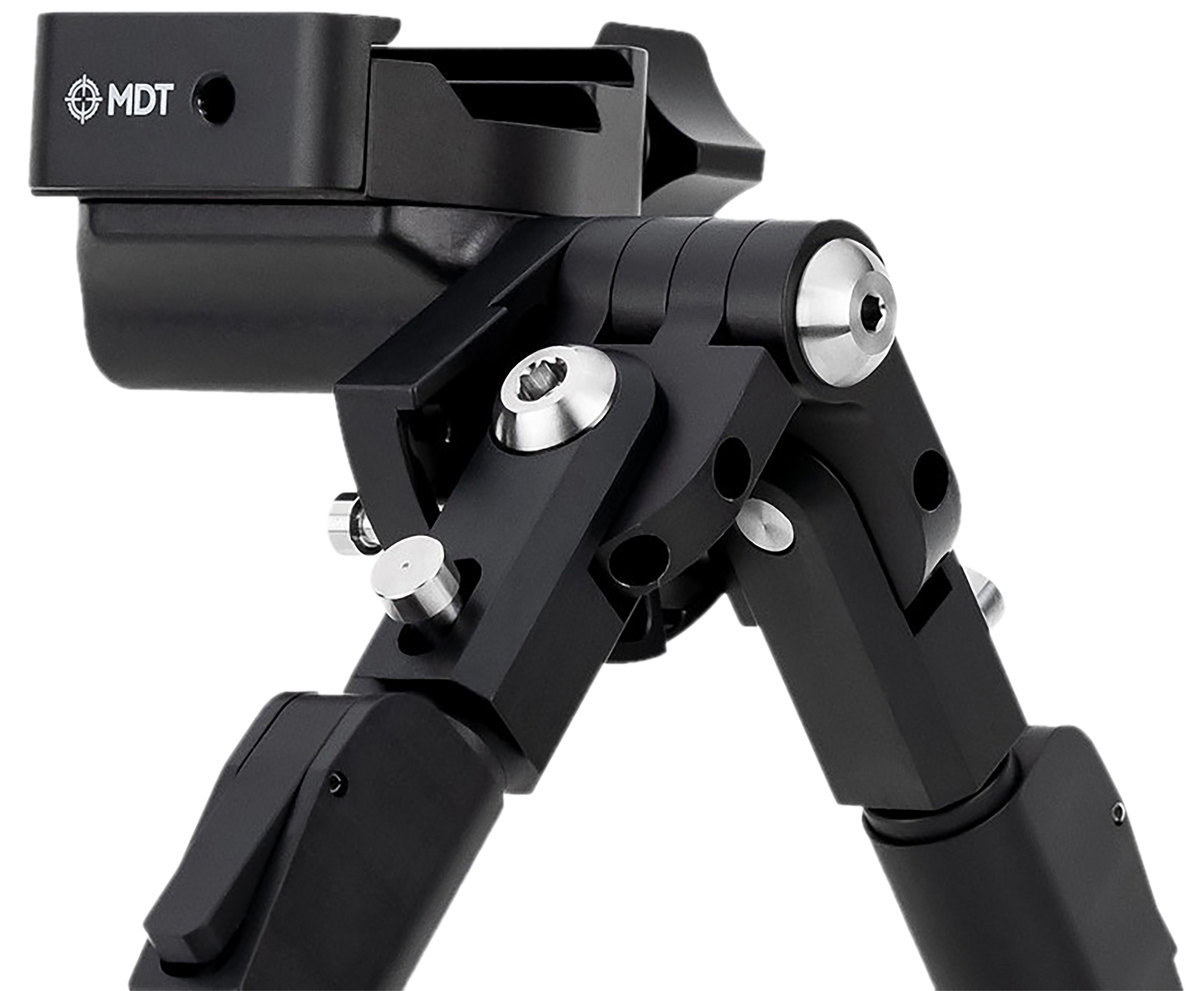 MDT Sporting Goods CKYE-POD Lightweight Double Pull Bipod - Black Aluminum — view 2