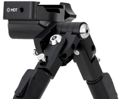 MDT Sporting Goods CKYE-POD Lightweight Double Pull Bipod - Black Aluminum — view 2
