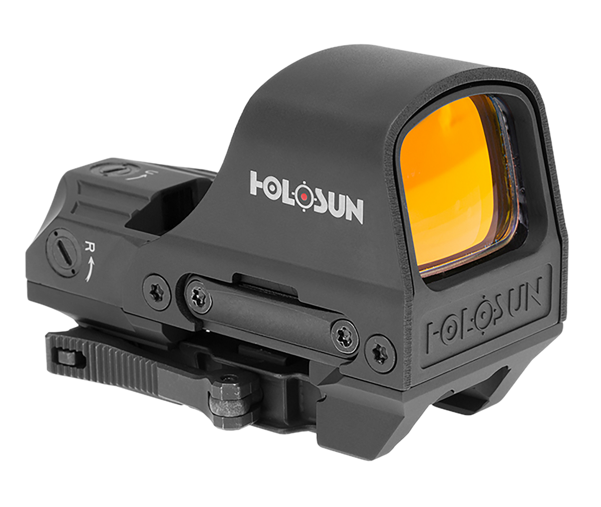 Holosun HS510C 1x 0.91"x1.26" 2 MOA Red Dot/65 MOA Circle Reflex Sight - Black Anodized — view 2
