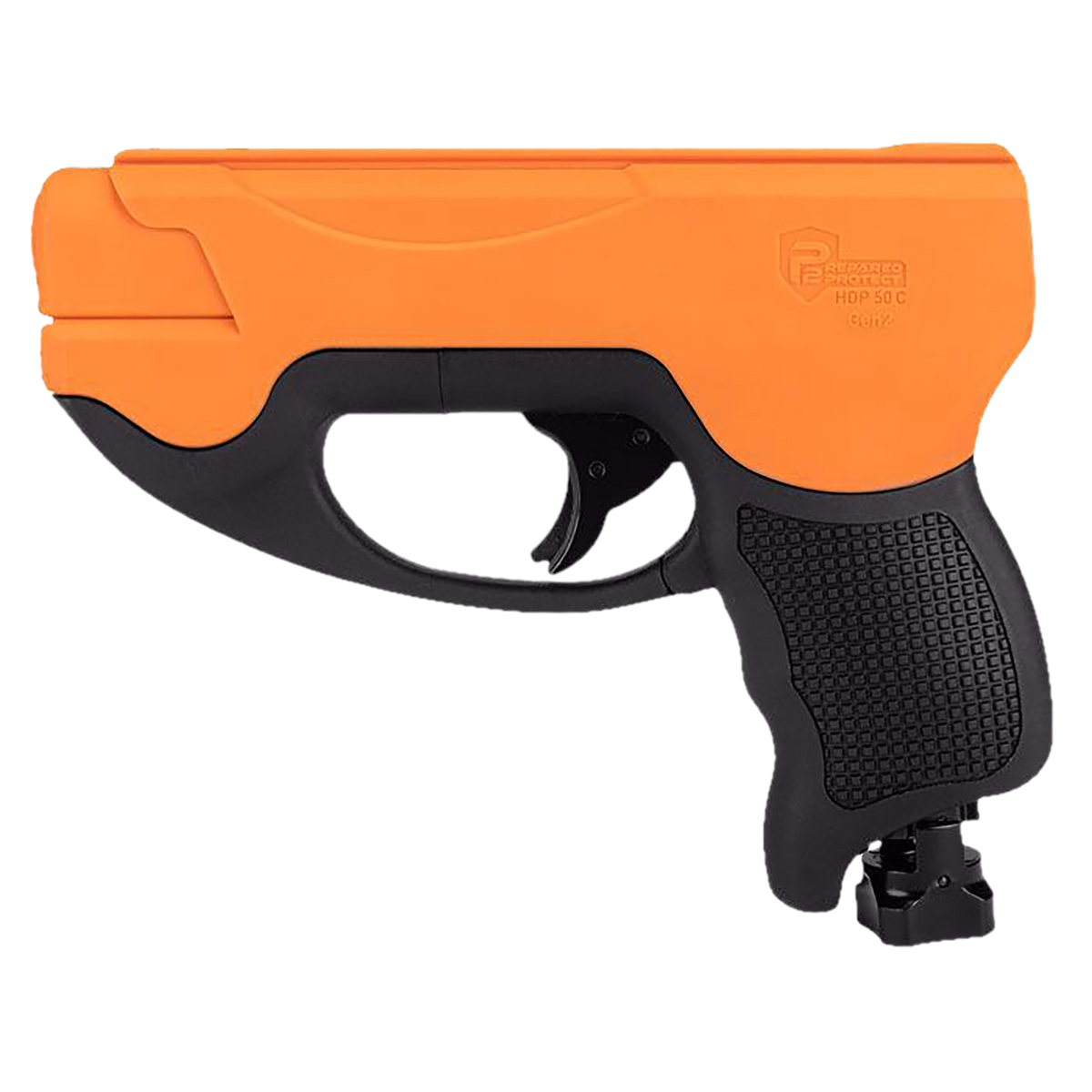 Umarex USA P2P HDP 50 Compact Gen 2 .50 Cal 4-Rd CO2 Pepper Ball Pistol - Orange/Black — view 2