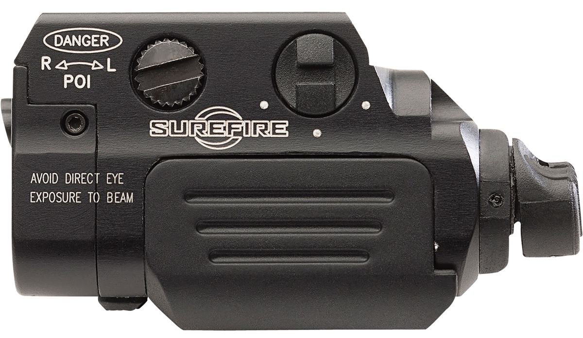 Surefire XR2-A-RD Compact 800 Lumen White LED/Red Laser Pistol Light - Black Anodized — view 2