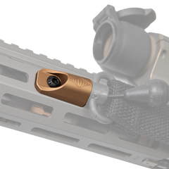 Reptilia Socket M-LOK QD Sling Mount FDE 7075-T6 Aluminum — view 2