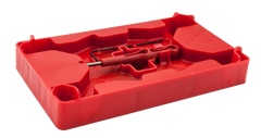 Apex Tactical Specialties 104110 Armorer's Tray & Pin Punch Red Polymer — view 2