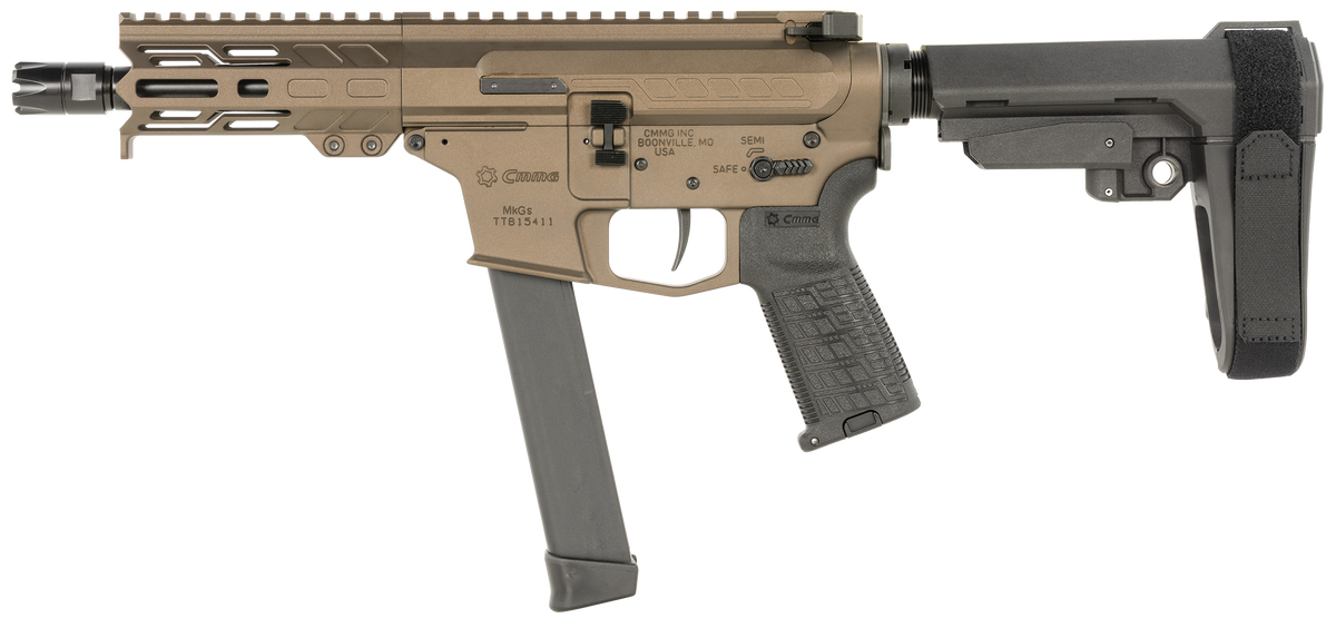 CMMG Banshee MKGS 9mm Luger 5" 33+1 Semi-Auto Pistol - Midnight Bronze — view 2