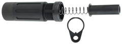 TacFire MAR139C Short Buffer Tube System 3.5" Black Anodized Aluminum with QD End Plate — view 2