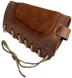 1791 Gunleather HUNT Butt Cuff Ammo Holder 30-06 5-Rd Brown Leather — view 2