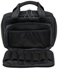 Allen 3639 Double Pistol Bag Black Nylon Holds 2 Handguns — view 2