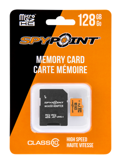 Spypoint 05887 Micro SD Memory Card 128GB Black — view 2
