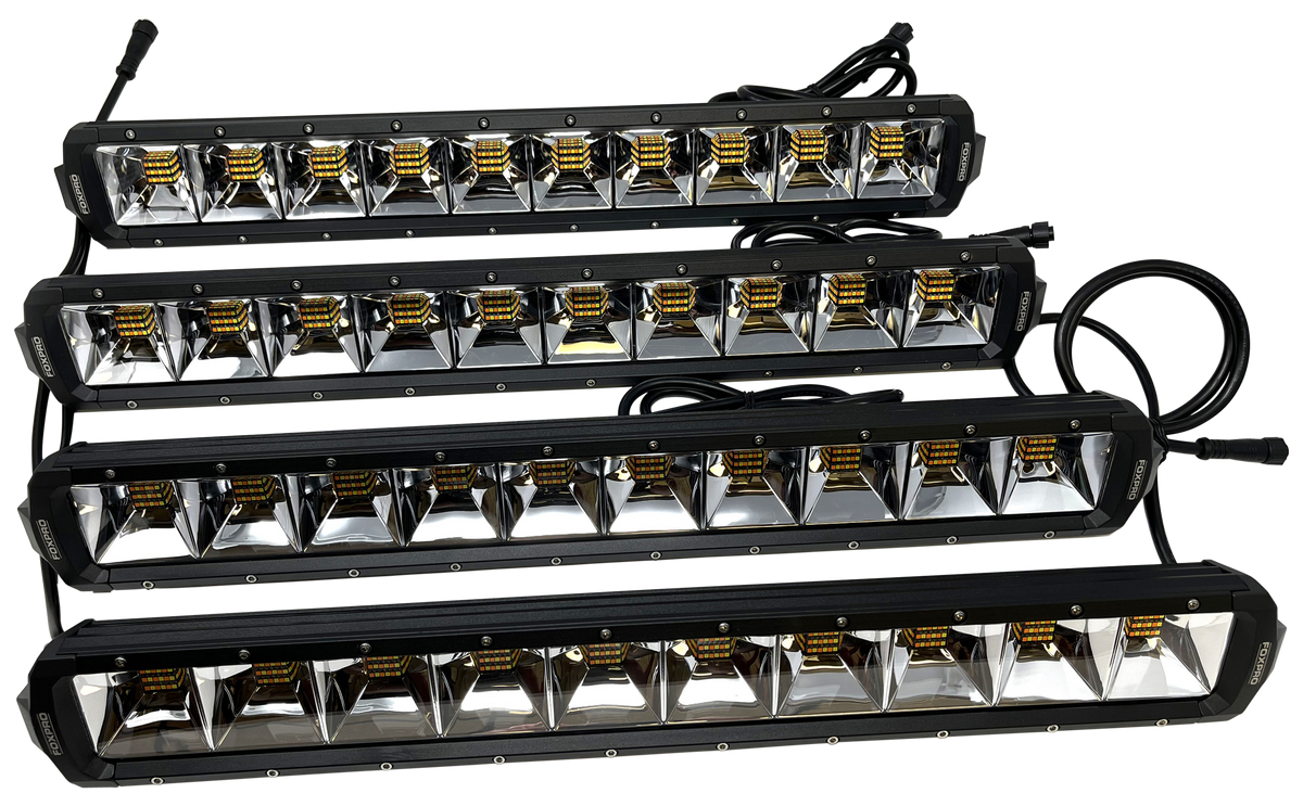 Foxpro Mud Cutter Bowfishing Light Kit 2810/3380/4408 Lumens White/Amber/Mixed LED - 4 Pack — view 2