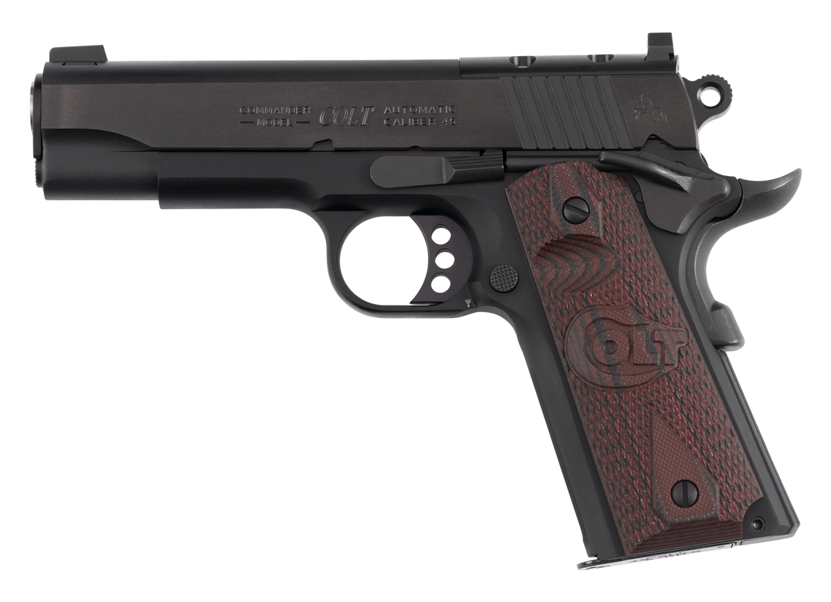 Colt Mfg 1911 Lightweight Commander 45 ACP 4.25" 8+1 SAO Pistol - Optic Ready — view 2