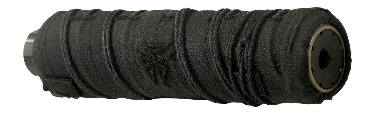 Burn Proof Gear Scythe Heavy Suppressor Cover 6.25x1.75 - Black — view 2