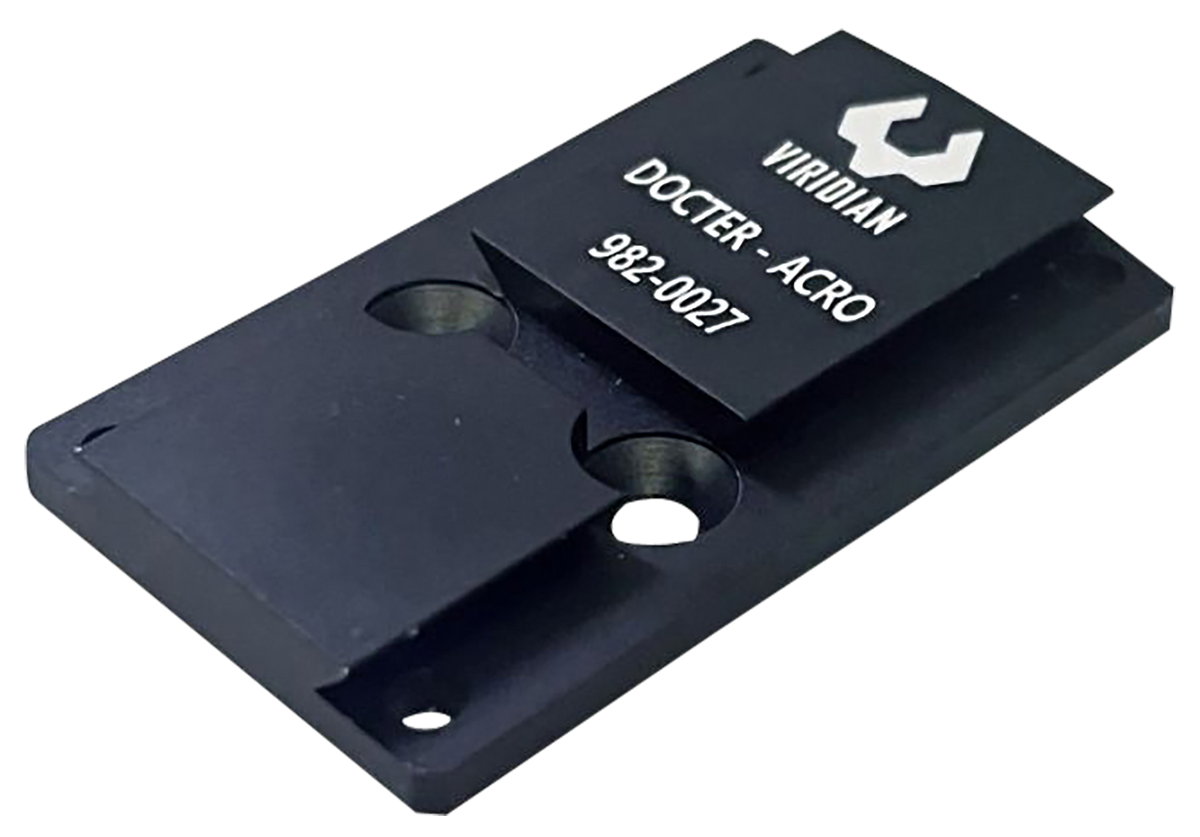 Viridian RFX45 Docter Mounting Adapter - Black Anodized — view 2