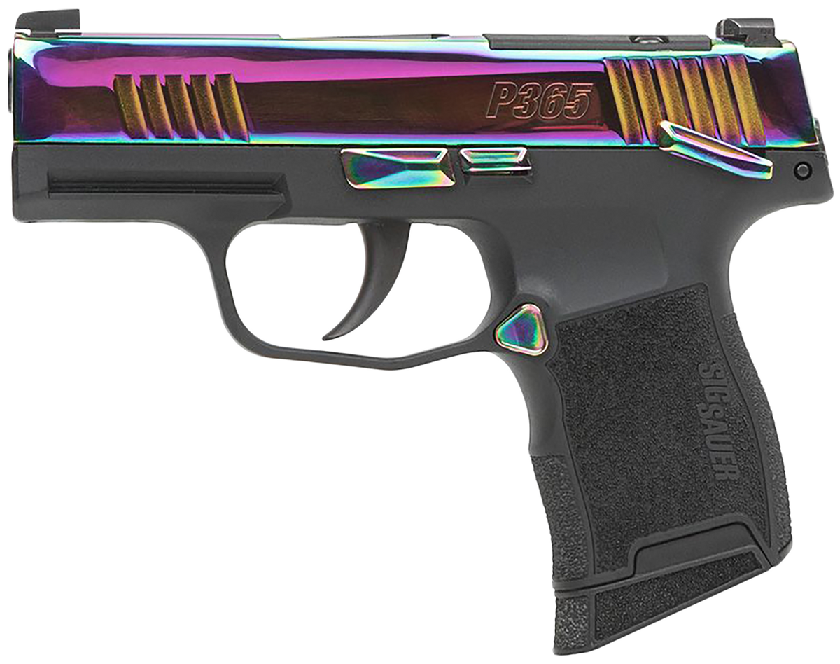 Sig Sauer P365 380 ACP 3.10" 10+1 Semi-Auto Pistol - Rainbow Titanium — view 2