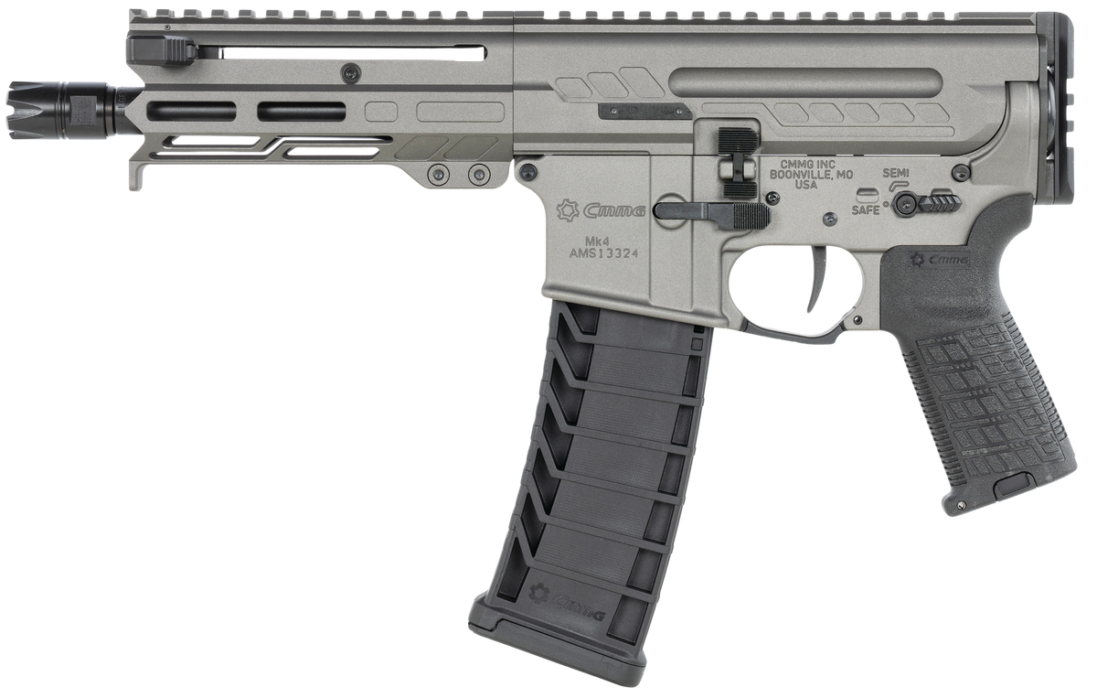 CMMG Dissent MK4 9mm Luger 6.50" 33+1 Semi-Auto Pistol - Tungsten Gray — view 2