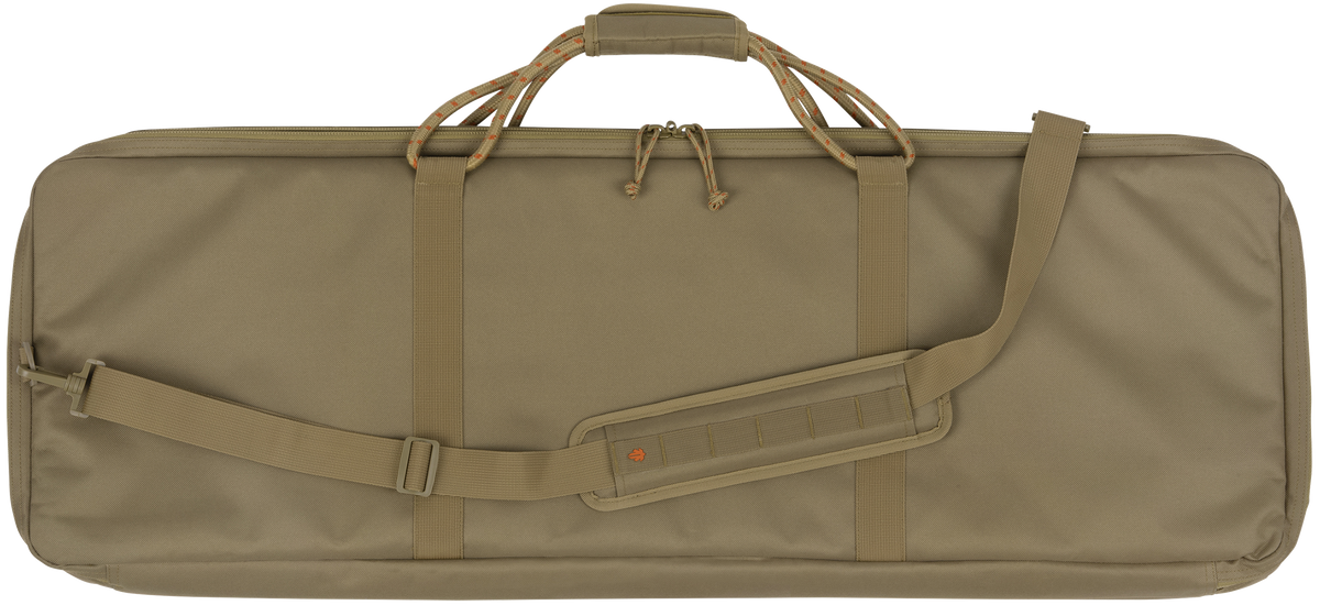 Tac Six Unit 38" 2-Rifle Tactical Case Coyote 600D Polyester Lockable — view 2
