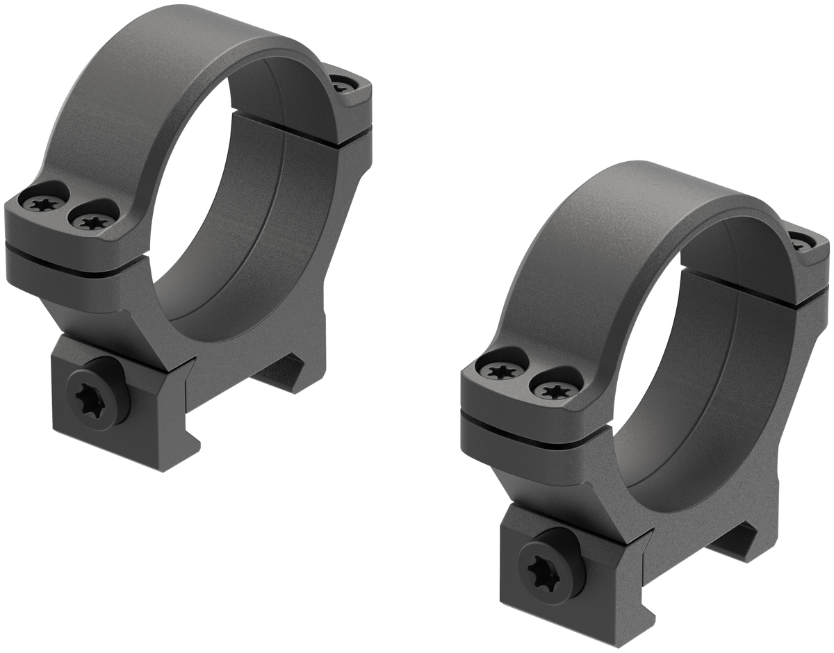 Leupold BackCountry Cross-Slot 35mm Medium Matte Black Scope Rings — view 2