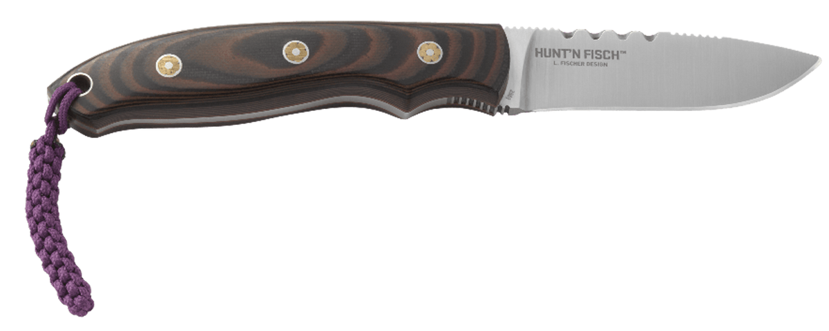 Columbia River CRKT 2861 Hunt'N Fisch 2.99" Fixed Plain Satin 9Cr18MoV Multi-Color G10 — view 2