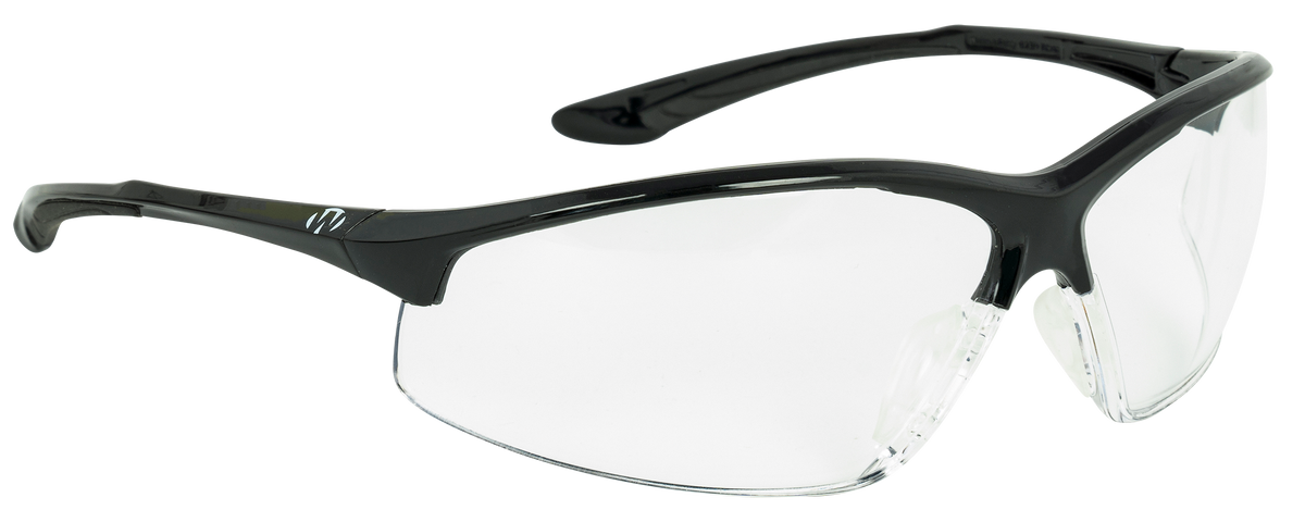 Walkers Game Ear IKON Tanker Ballistic Eyewear Clear Lens Matte Black Open Frame — view 2