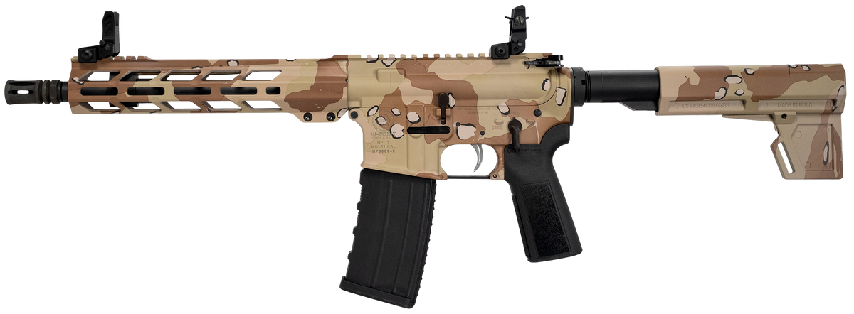 Hi-Point HP-15 300 Blackout 10.5" 30+1 Semi-Auto Pistol - Desert Storm Chocolate Chip — view 2