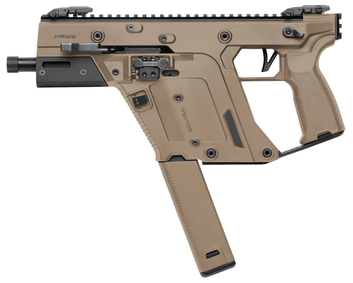 Kriss USA Vector SDP Gen3 10mm Auto 5.5" 33+1 Semi-Auto Pistol - FDE — view 2