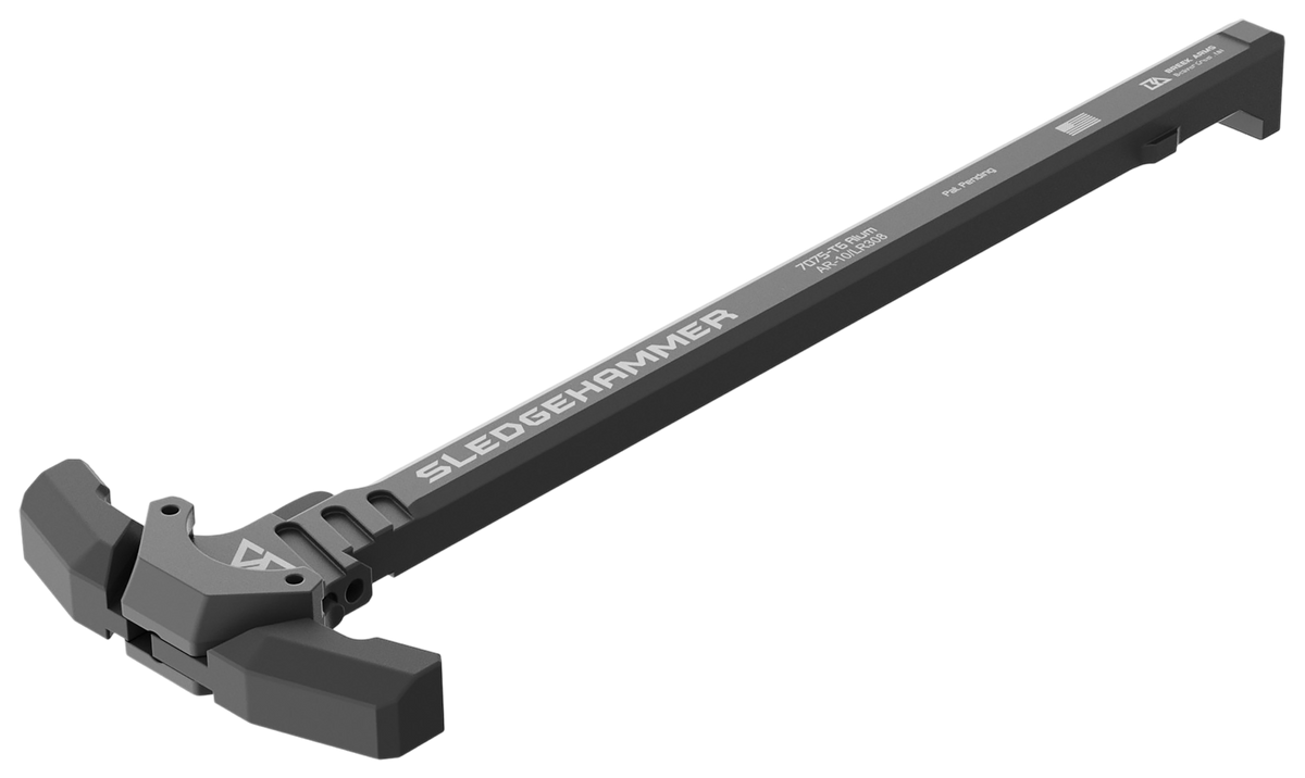 Breek Arms Sledgehammer AR-10/LR-308 Ambidextrous Charging Handle - Black — view 2