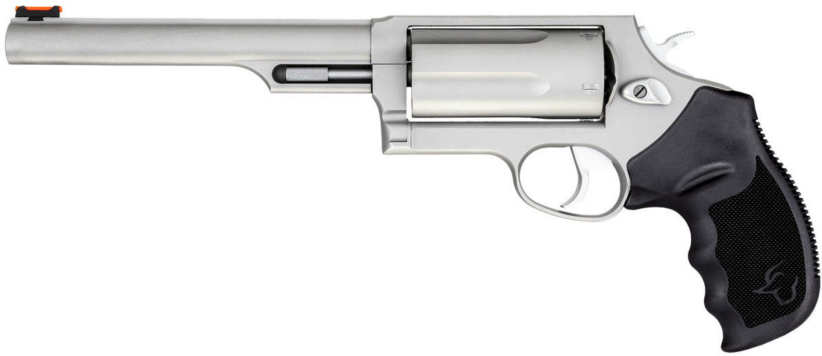 Taurus Judge Magnum 45 Colt (Long Colt)/410 Gauge 6.5" 5rd DA/SA Compact Revolver - Matte Stainless — view 2