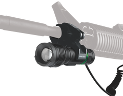 iProtec 665 LG250 Green LED Firearm Light w/Red Laser 25/250 Lumens Black Anodized — view 3