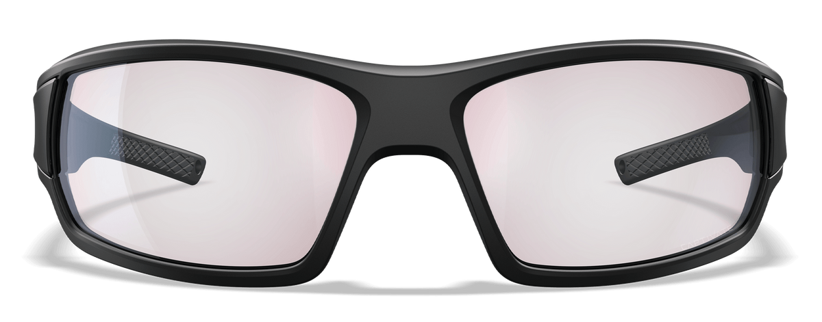 Wiley X Breach 2.5 XL CAPTIVATE Gray/Clear Lens Matte Black Frame Safety Glasses — view 3