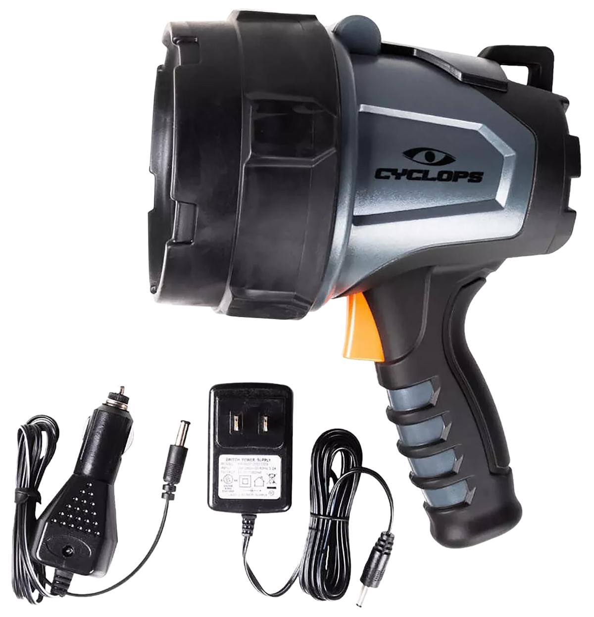 Walkers Game Ear Cyclops CYC1000HHS 1000 Lumens LED Spotlight - Black Polymer — view 3