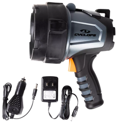 Walkers Game Ear Cyclops CYC1000HHS 1000 Lumens LED Spotlight - Black Polymer — view 3