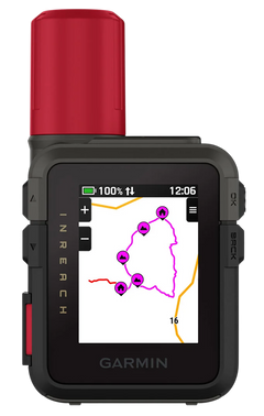 Garmin inReach Mini 3 Plus Black/Red Compact Satellite Communicator — view 3