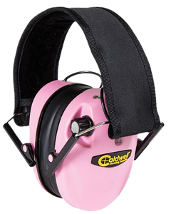 Caldwell E-Max Low-Profile 23 dB Over the Head Muff - Pink / Black — view 3