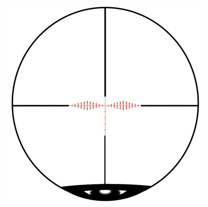 Huskemaw Optics Tactical Hunter 5-20x50mm 34mm Tube Illuminated HuntSmart Riflescope - Black — view 3
