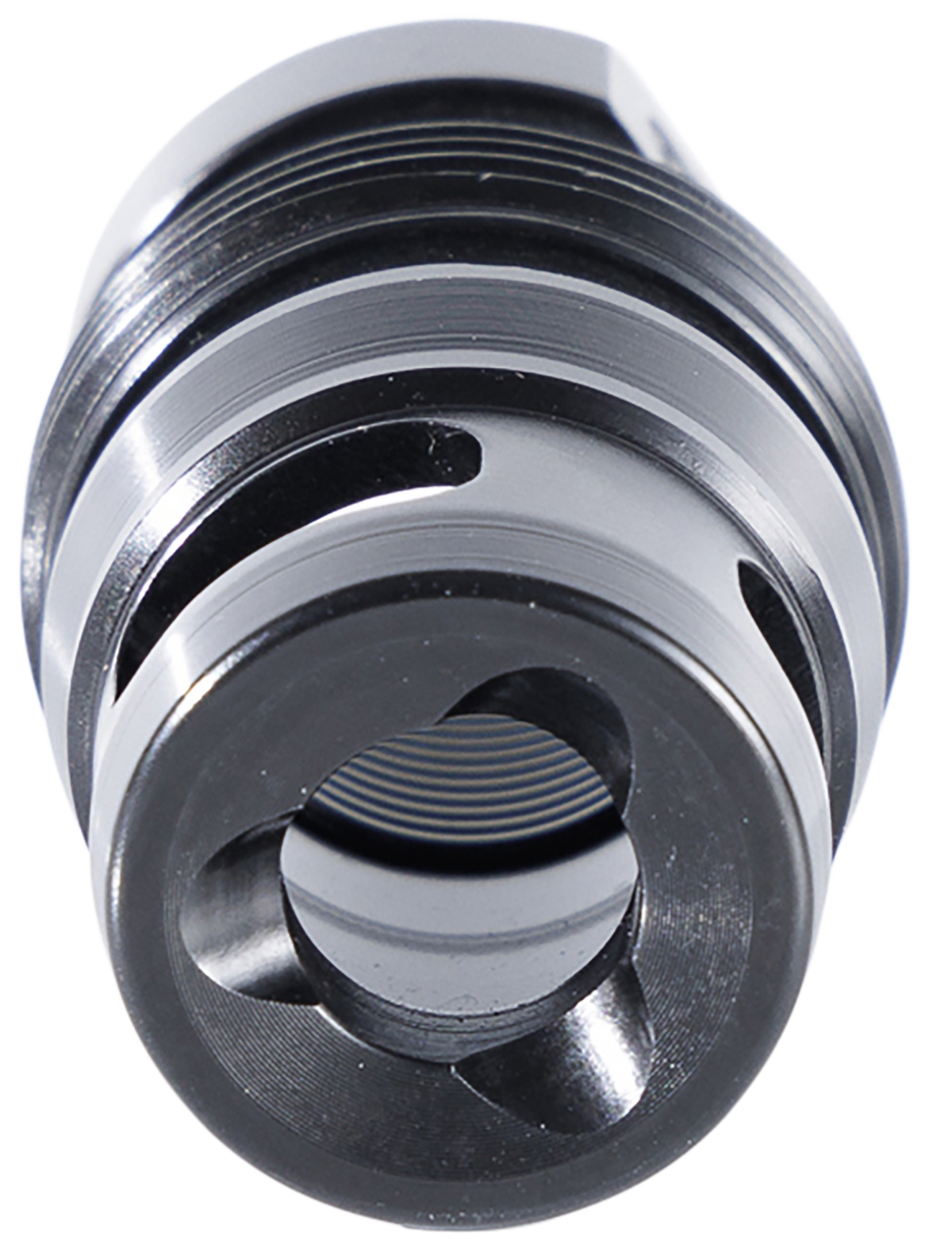 Dead Air Xeno Pistol Wee Brake 9mm 5/8x24 Black Nitride Muzzle Brake — view 3