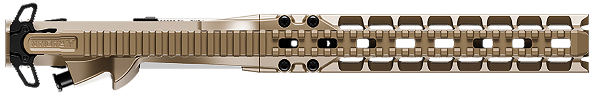 Radian Weapons Model 1 Builder Kit 10" M-LOK Handguard Billet Upper Receiver - FDE — view 3