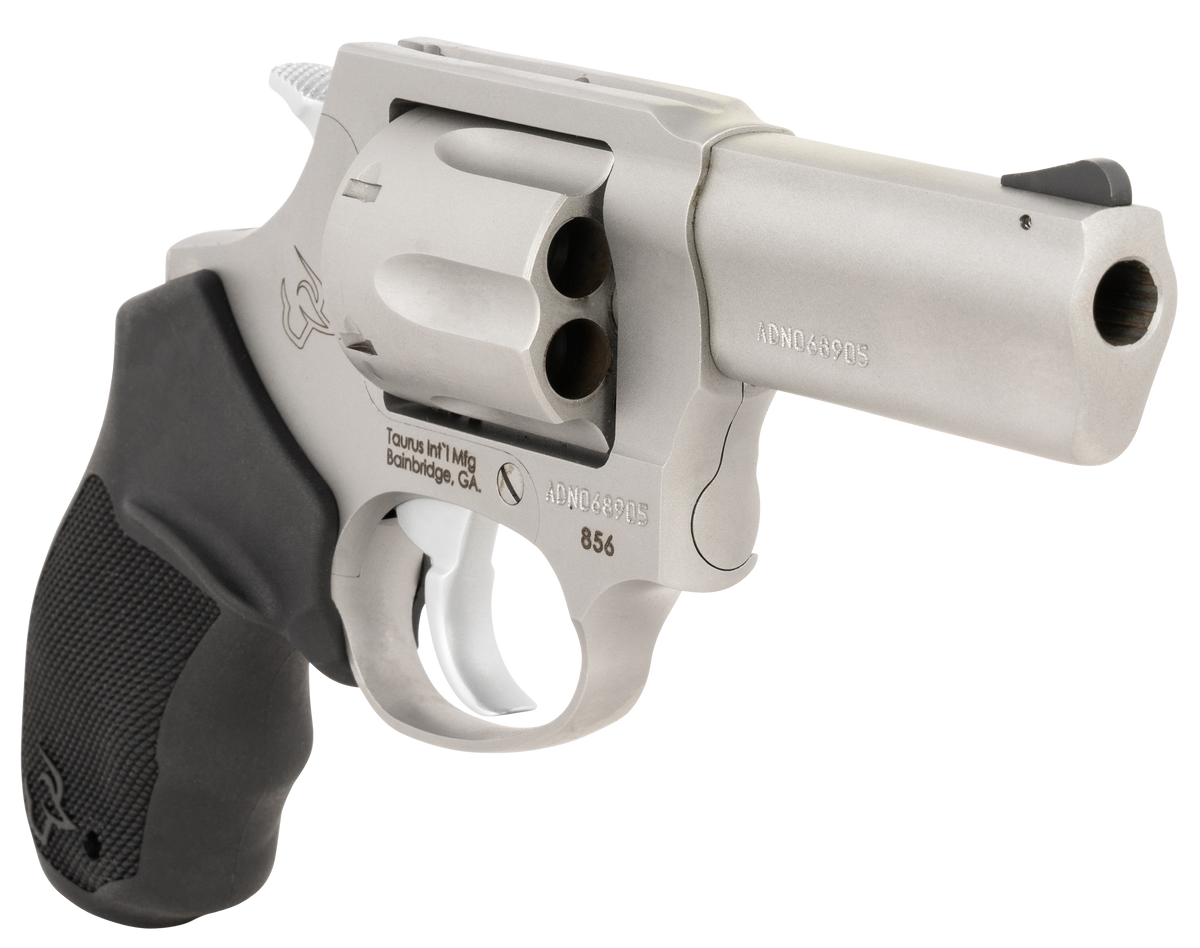Taurus 856 T.O.R.O. 38 Special +P 3" 6-Shot DA/SA Revolver - Matte Stainless — view 3