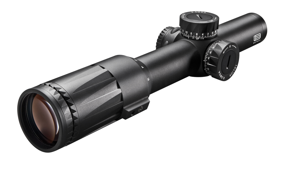 Eotech Vudu 1-6x24mm 30mm Tube FFP Illuminated SR2 MOA Rifle Scope - Throw Lever — view 3