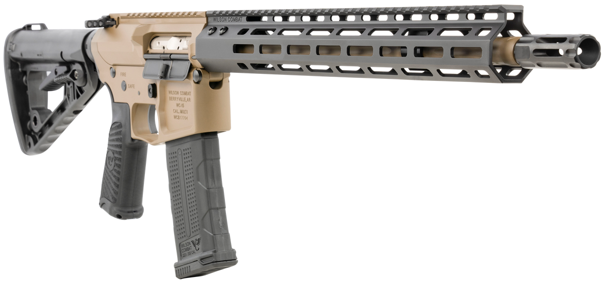 Wilson Combat Recon Tactical 5.56x45mm NATO 16" 30+1 Semi-Auto Rifle - FDE — view 3