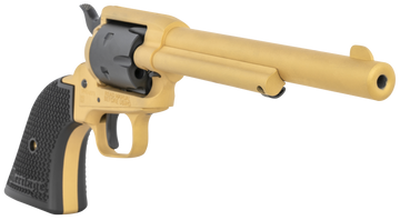 Heritage Mfg Rough Rider 22 LR 6.5" 6-Shot SAO Revolver - Gold Cerakote — view 3