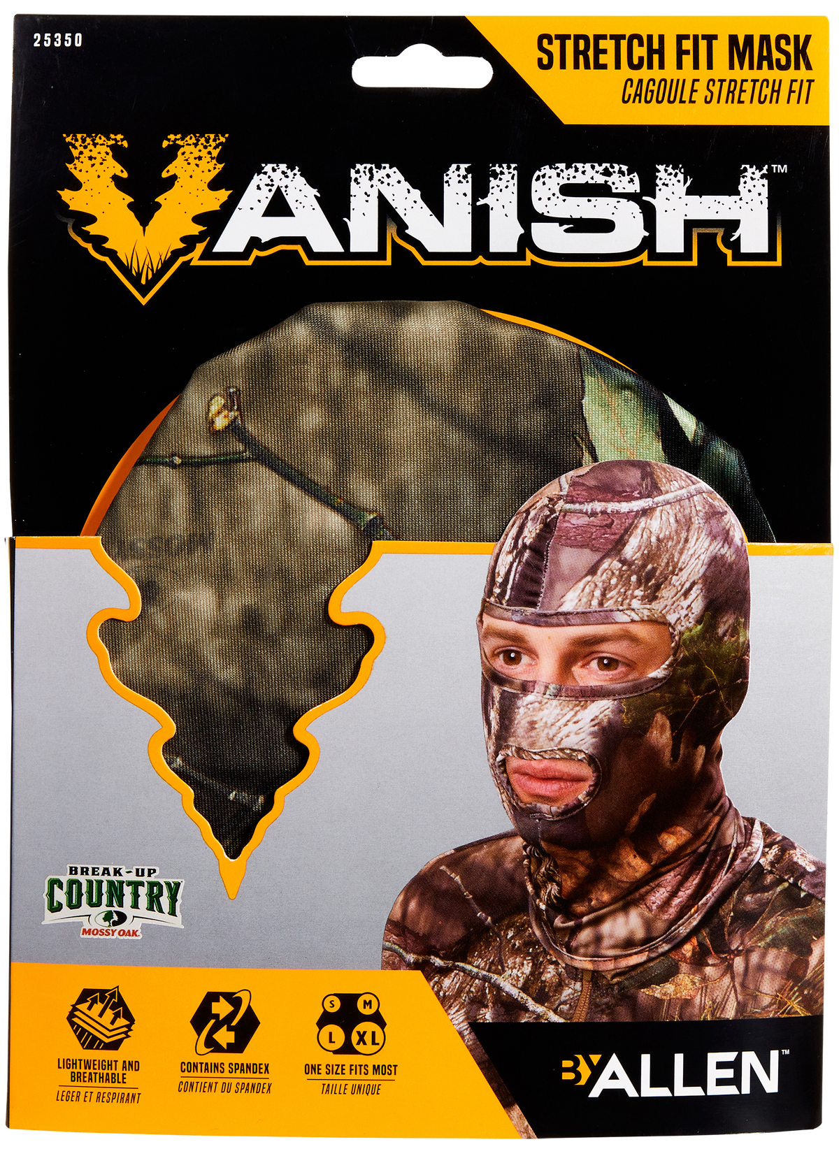 Vanish 25350 Stretch Fit Mask Mossy Oak Break-Up Country OSFA — view 3