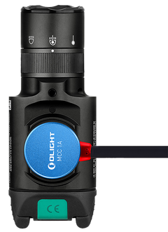 Olight Baldr Pro R 1,350 Lumens White LED/Green Laser Weapon Light - Black Anodized — view 3