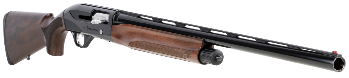Retay USA Gordion Upland Inertia Plus 12 Gauge 26" 3" 4+1 Semi-Auto Shotgun - Polished Jet Black — view 3
