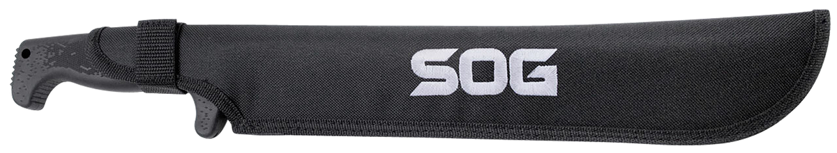 S.O.G SOGfari MC01-N 13" Machete - 3Cr13MoV SS Black Powder Coated Kraton Handle — view 3