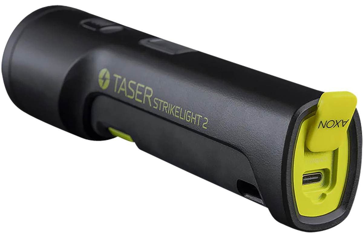 TASER StrikeLight 2 Stun Flashlight 700 Lumen USB-C Rechargeable - Black — view 3